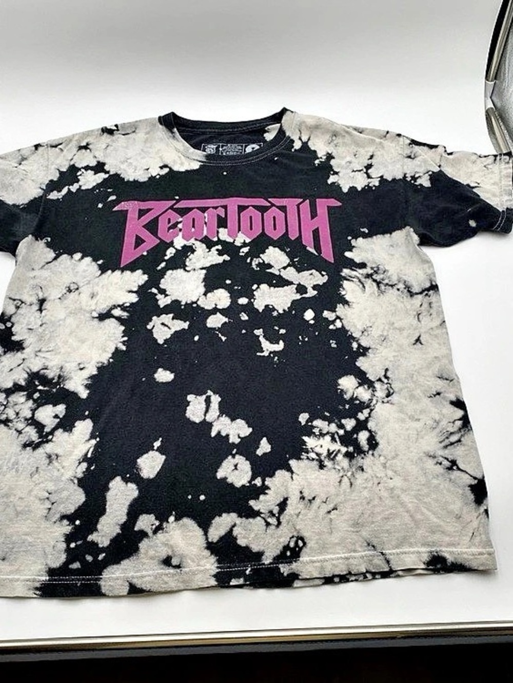 Betty Boop Graphic Tee Gray Large